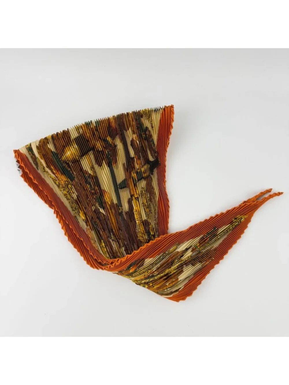 Hermes Tsucarre Scarf Silk Multicolor Vintage - Picture 2 of 4